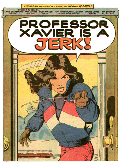 Professor X is a Jerk!